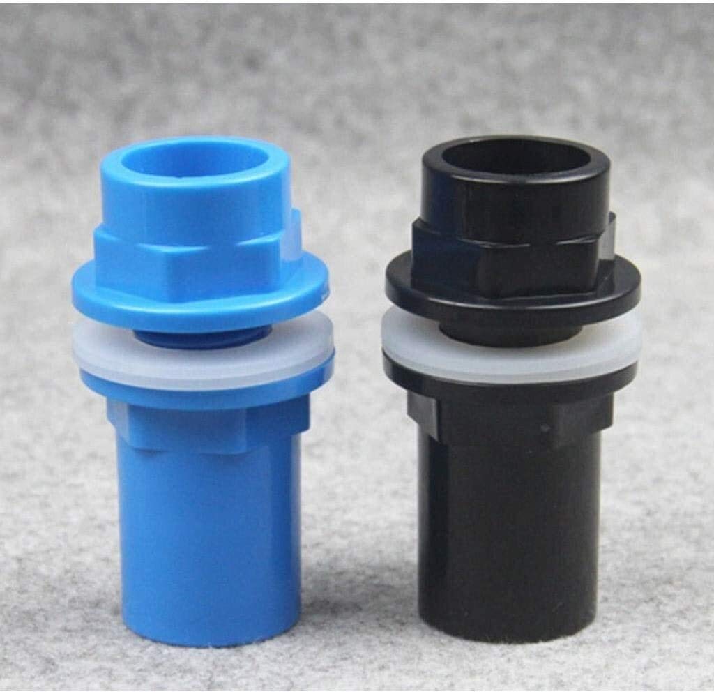 Raccordi filettati 20-50mm Connettori per tubi in PVC Addensare Connettore per tubo di drenaggio per acquario, Scarico da giardino Adattatore per tubo in UPVC Raccordi per tubi di alimentazione dell'a