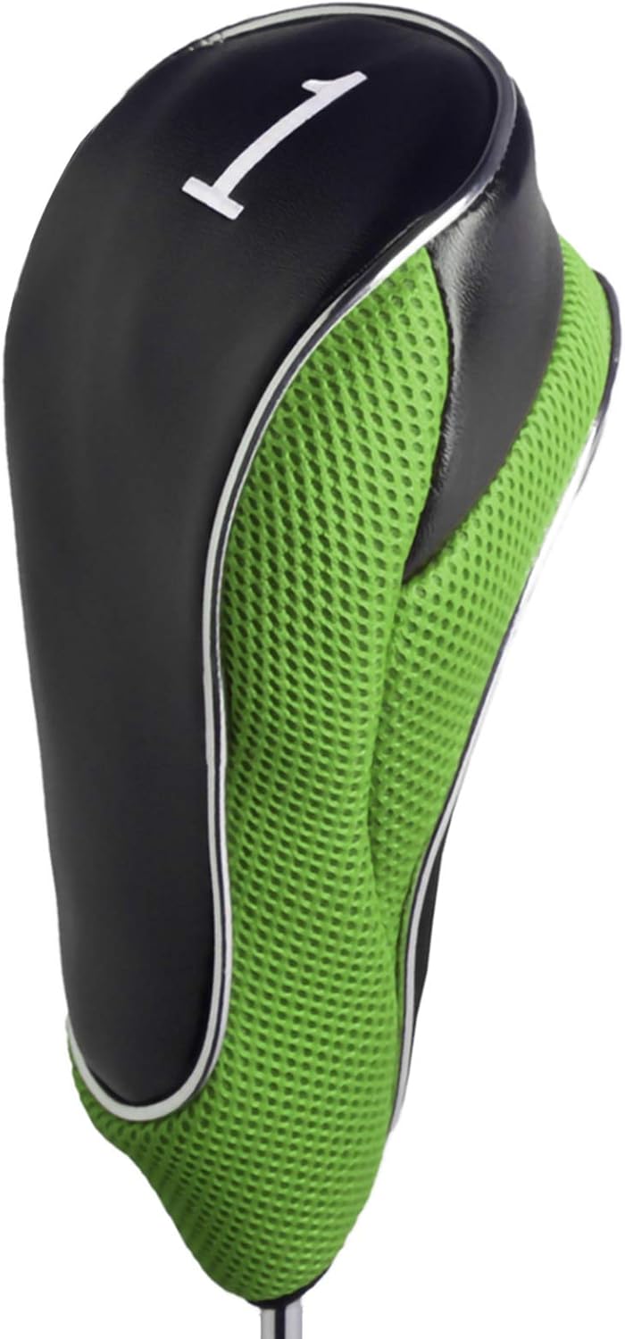 Andux Golf Club Wood Head Covers 460cc Driver Hook&Loop BigaMart