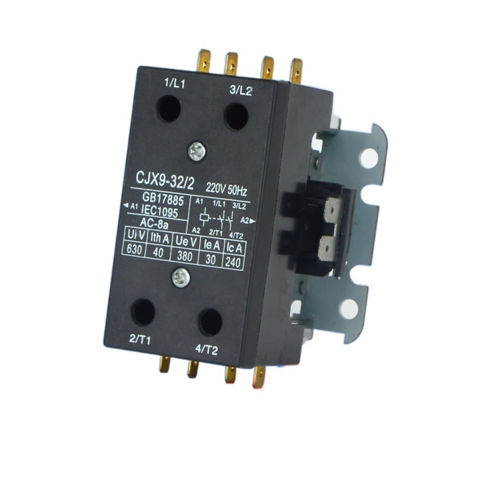 Contactor Cjx9-32 380v de bajo voltaje tipo aire acondicionado