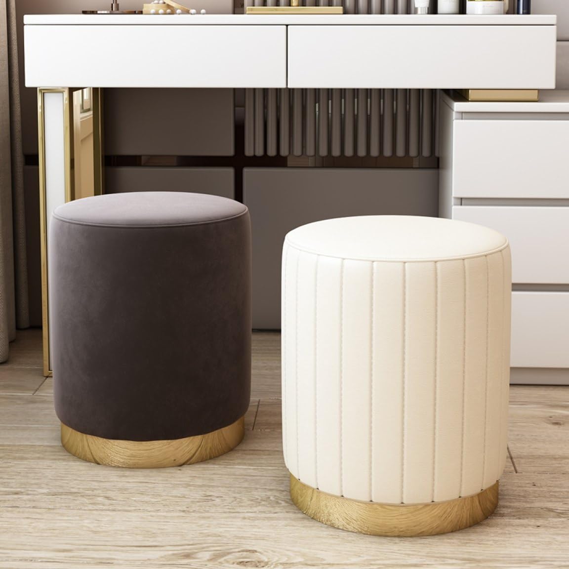 Amazon｜[Donahutt03] ドレッサー おしゃれ 可愛い 椅子 欧風 お姫系