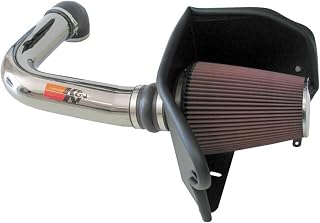K&N Cold Air Intake Kit: Increase Acceleration & Towing Power, Guaranteed to Increase Horsepower up to 10HP: Compatible 5.4L, V8, 2004-2008 Ford/Lincoln (F150, Lobo, Expedition, Mark LT), 77-2556KP