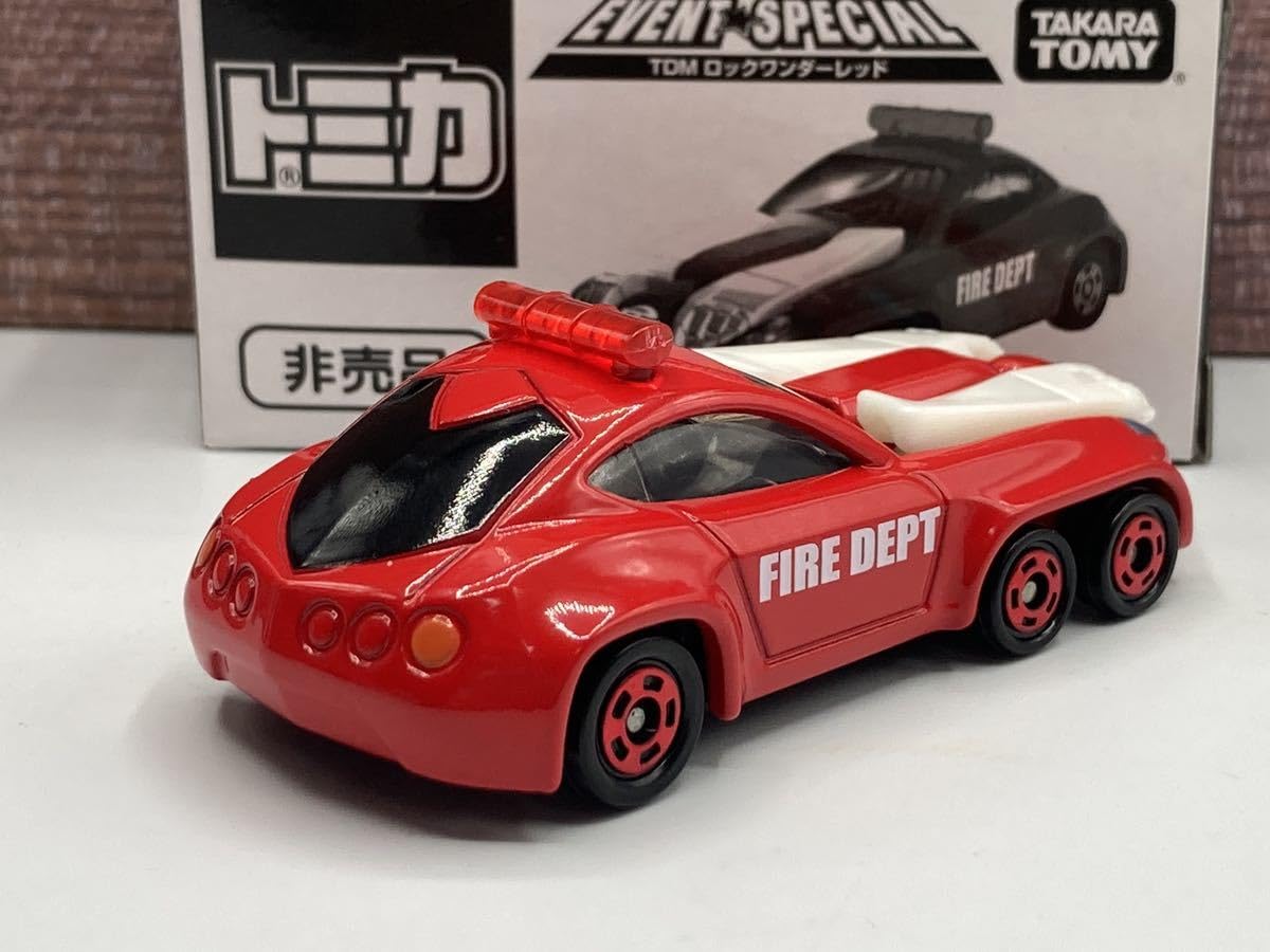 Amazon | トミカ TDM ロックワンダー レッド 赤 非売品 ミニカー