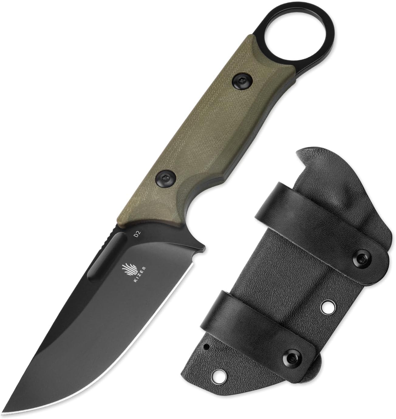 Kizer Cabox Outdoor Feststehende Messer 1048