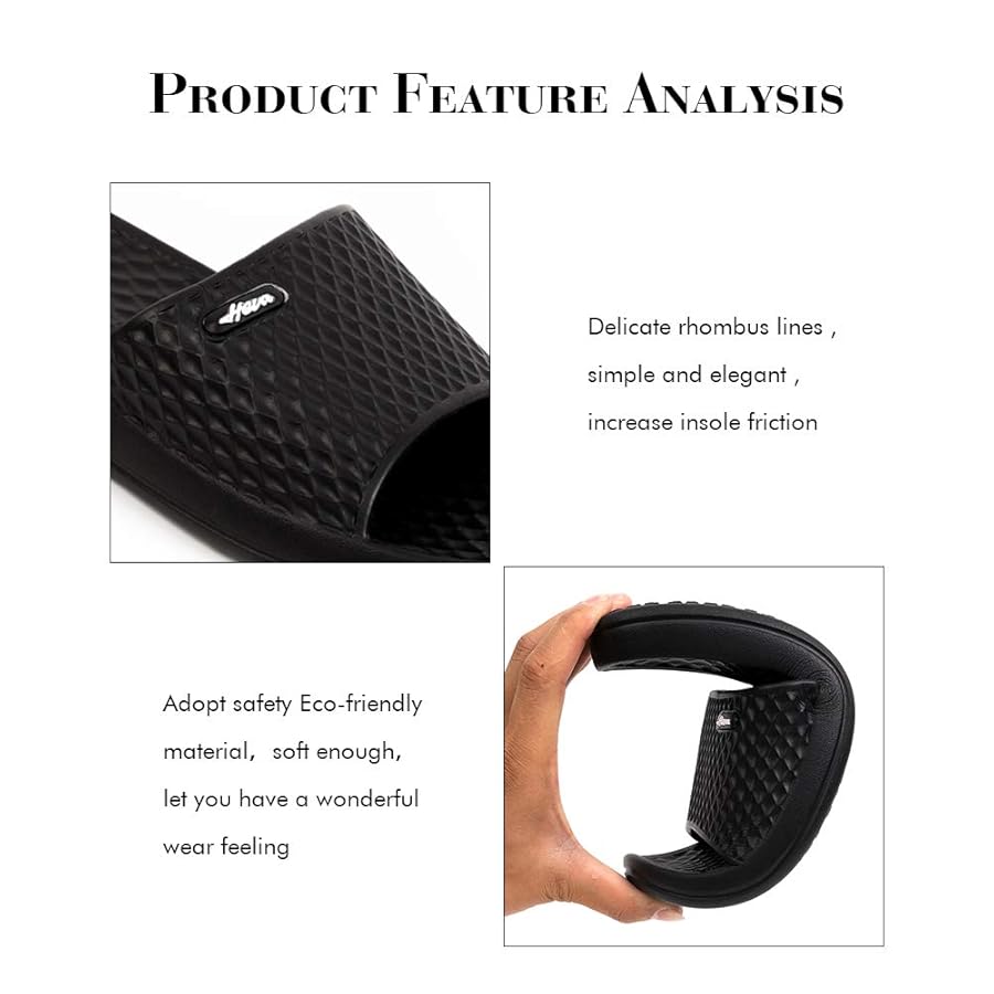Amazon.com | FUNKYMONKEY Womens Bathroom Shower Slippers