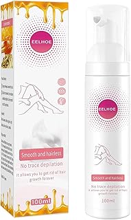 Beeswax Hair Removal Mousse, Gentle Beeswax Hair Removal Spray, Spray Hair Removal for Face Armpit Leg, Hair Remover Spray (100ML,1PCS)