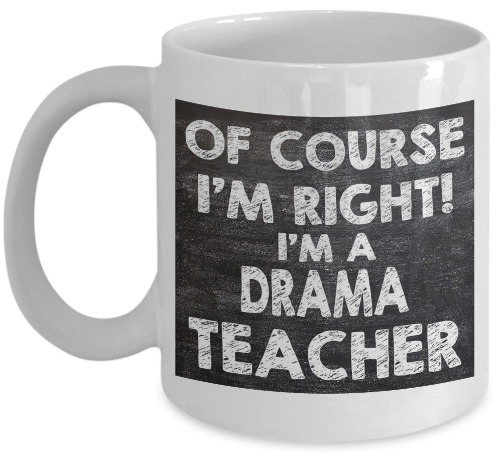School Drama Teacher Novelty Gift Mug