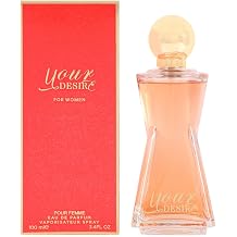 Your Desire Womens Perfume Eau de Parfum Peach Floral Vanilla Scent 100ml / 3.4 fl oz
