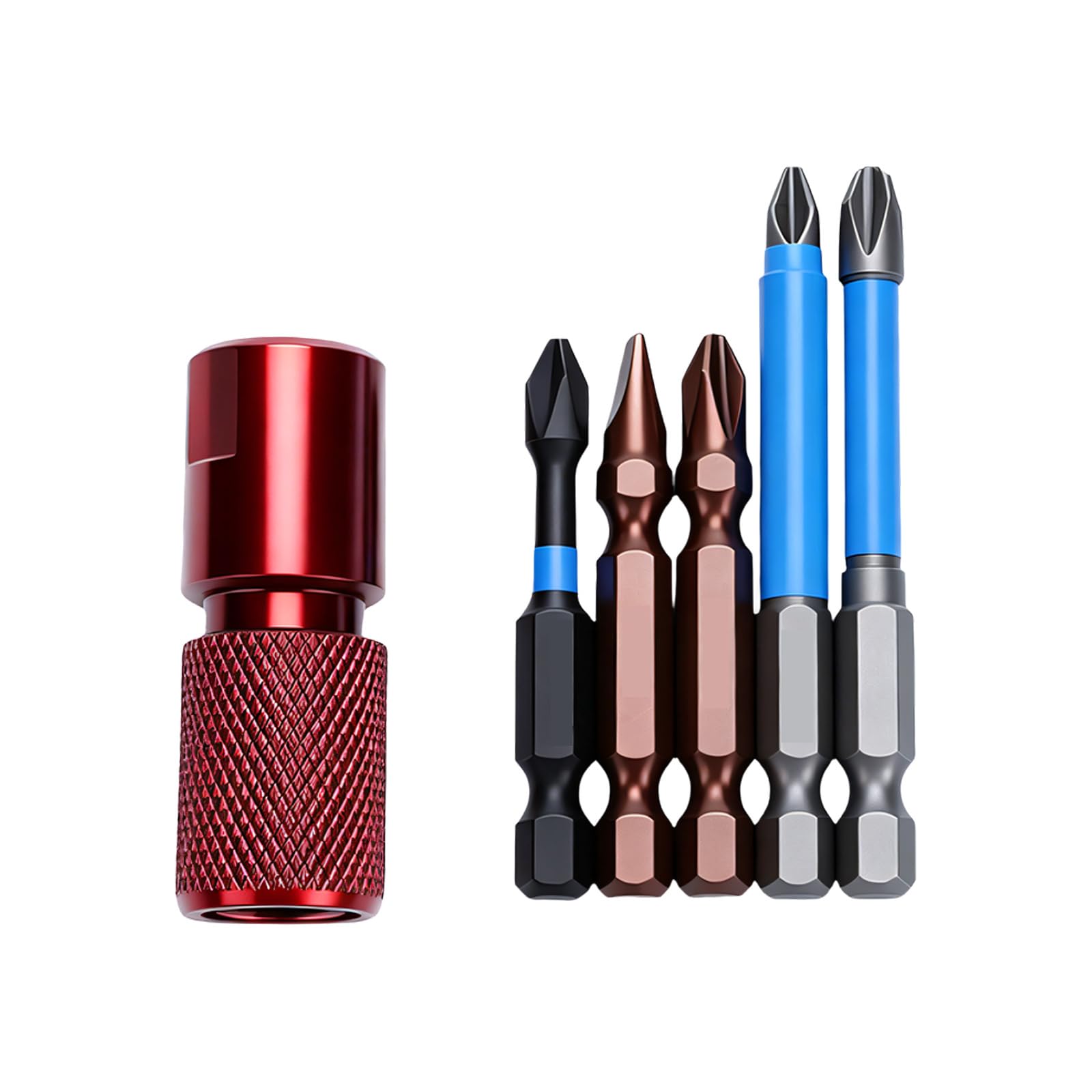 Kaeltsyn Batch 5 Piece Set Fast Release Selflocking Angled Grinder Adapter Set Metal Converter Head For Efficient Rustproof Accessory Selflocking Metal Angled Grinder Converter Head
