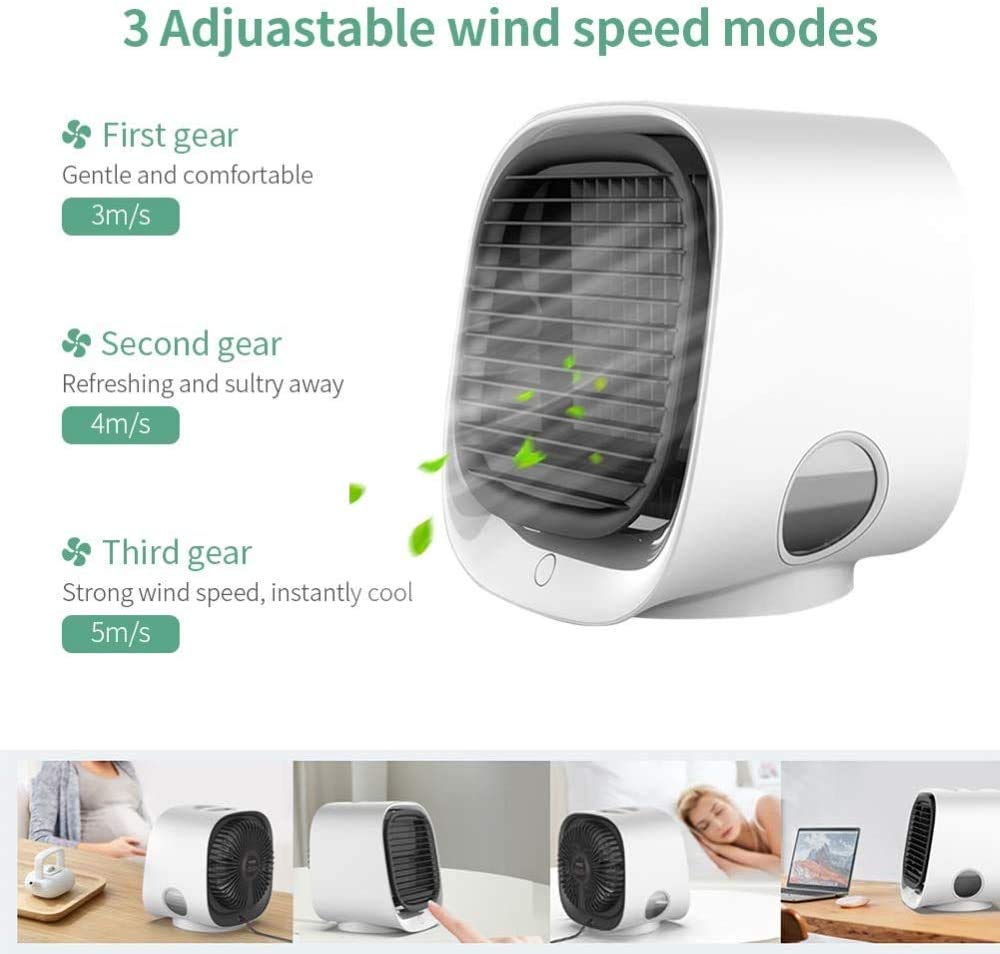 Miniventilator Draagbare USB-ventilator Vloerbureau Opvouwbare ventilatoren Oplaadbaar voor kantoor thuis kopen vanaf een prijs van 12