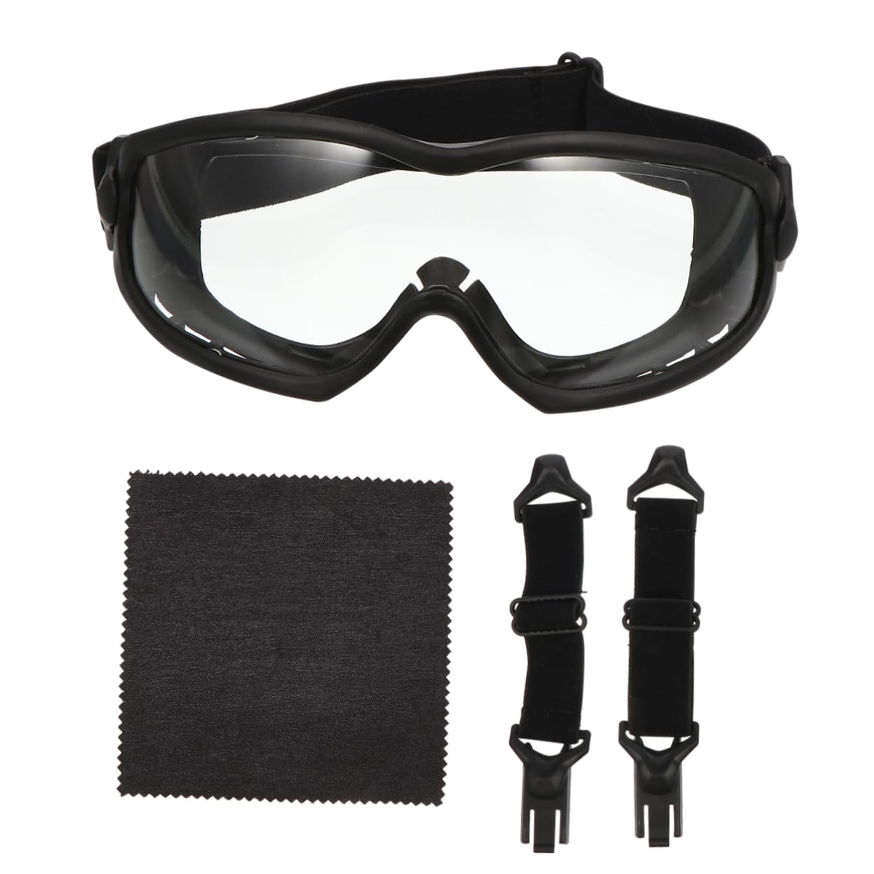 Zerodeko Occhiali Protettivi Da Ciclismo Leggeri Per Esterni Lente Trasparente, Occhiali Sportivi Unisex Per Protezione Da Vento e Spruzzi