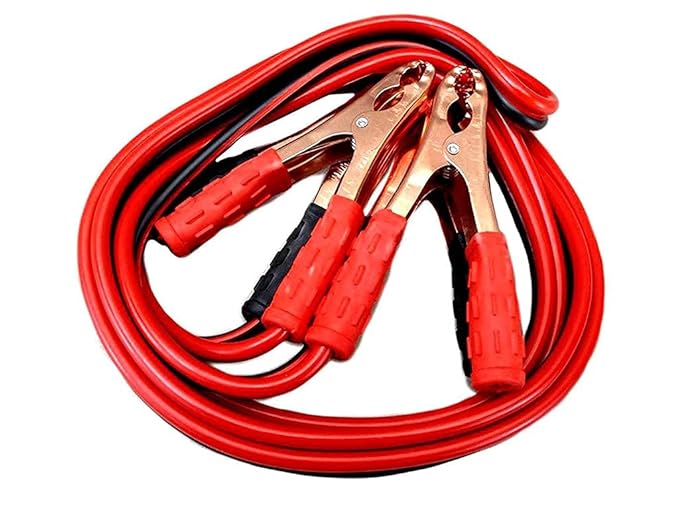SANLIFE Car 500 Amp Heavy Duty Jumper Booster Cables Used to Start A Vehicle with A Dead Battery Anti Tangle Copper Core 6ft Bumper Cables for All Cars