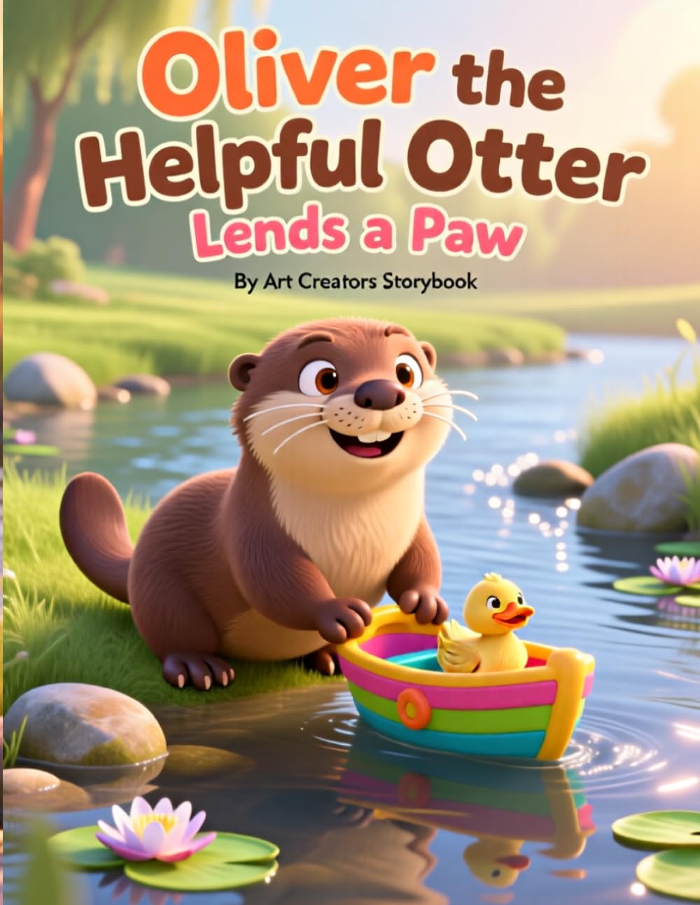 Oliver the Helpful Otter Lends a Paw: A Heartwarming Children’s Story About Kindness, Helping Others, Empathy, and Teamwork for Kids Ages 3–7 (Oliver ... Otter: Social-Emotional Learning Series)