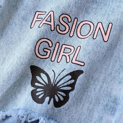 Girls Baggy Jeans Wide Leg Denim Pants with Bow High Waisted Casual Straight Loose Fit Trousers Y2K Cute Streetwear3