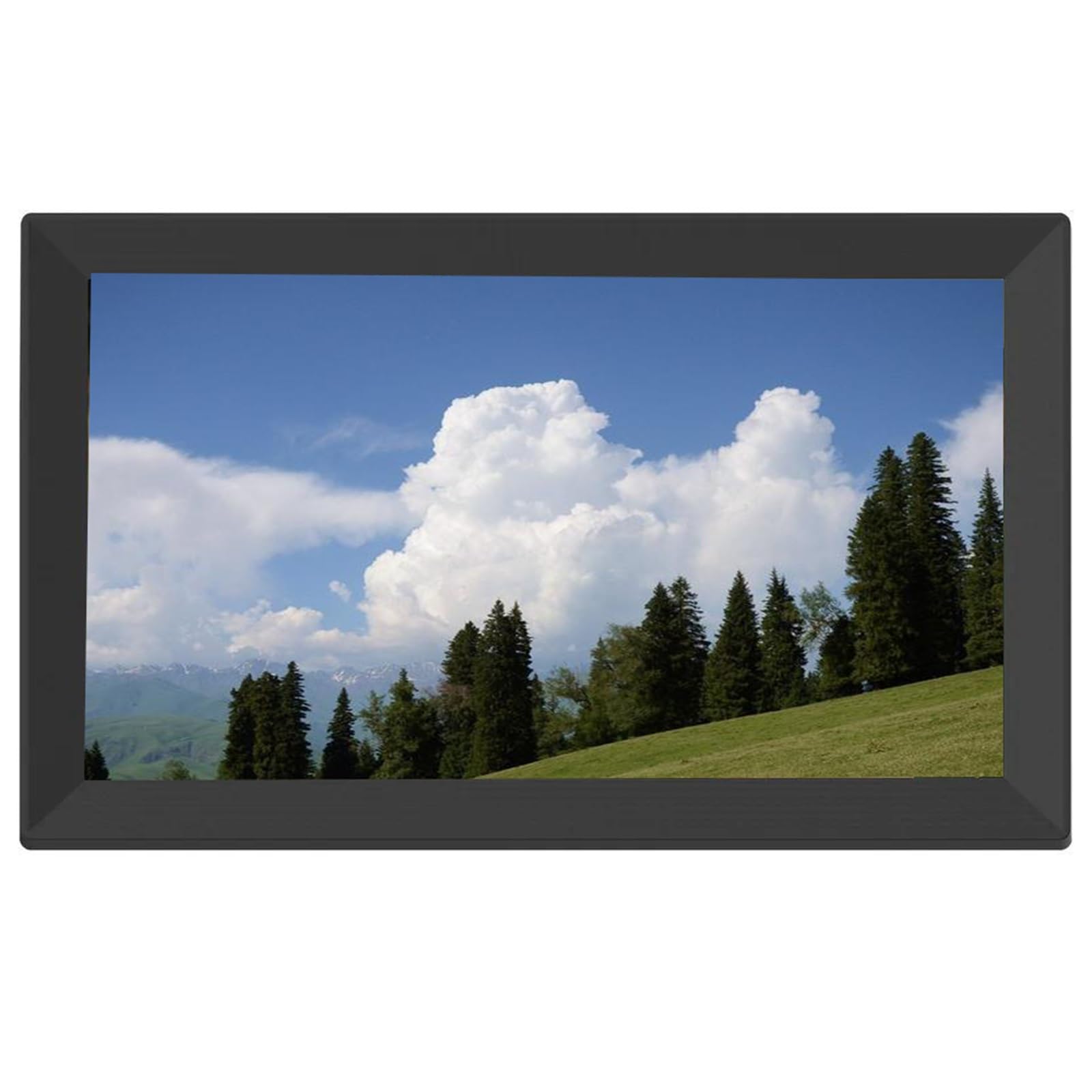 MYUYEE 15.6-Inch Hd Wifi Digital Photo Frame - Cloud Album (Black)