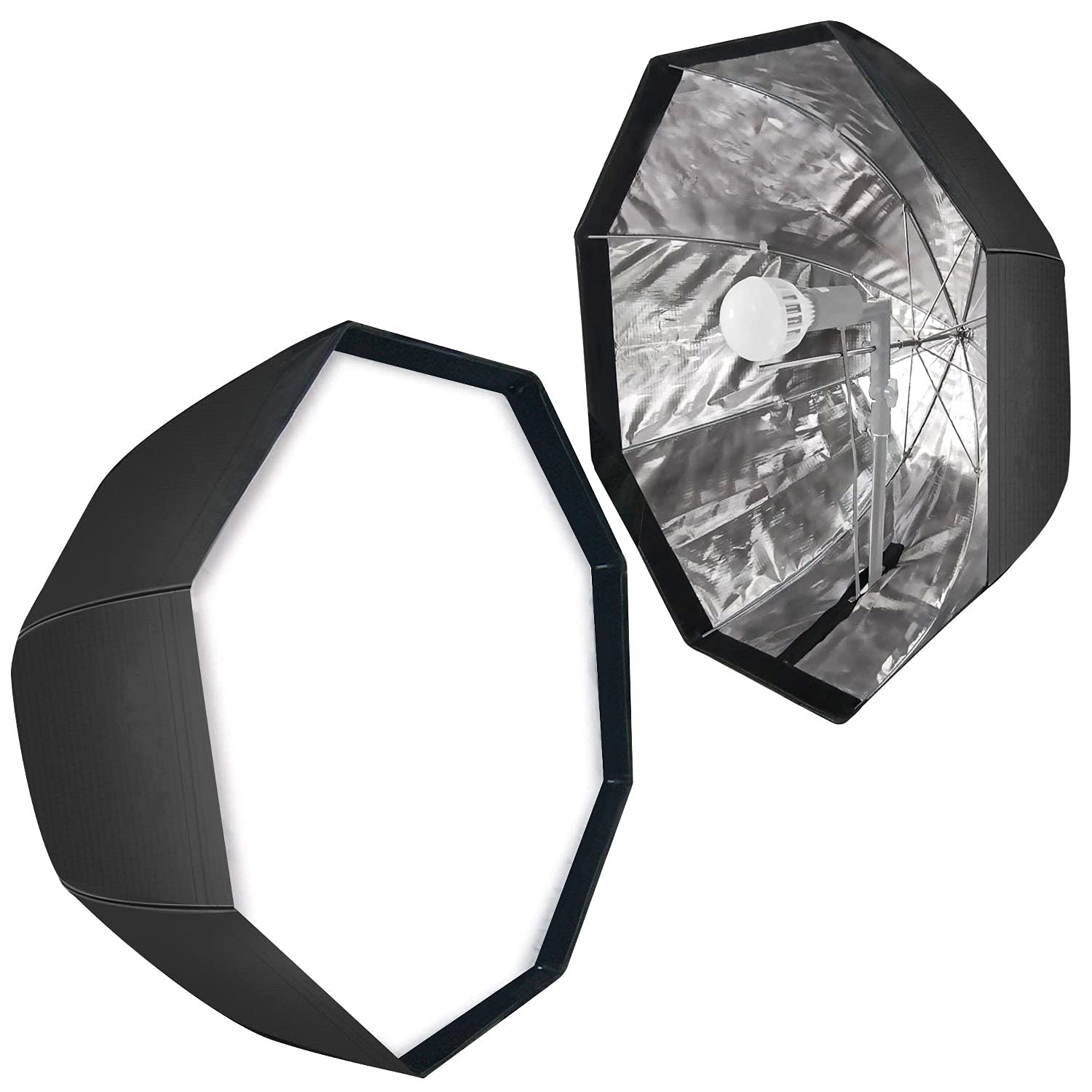 Photo 1 of **NEW** LimoStudio 32 inch Diameter Octagon Umbrella Softbox Reflector,