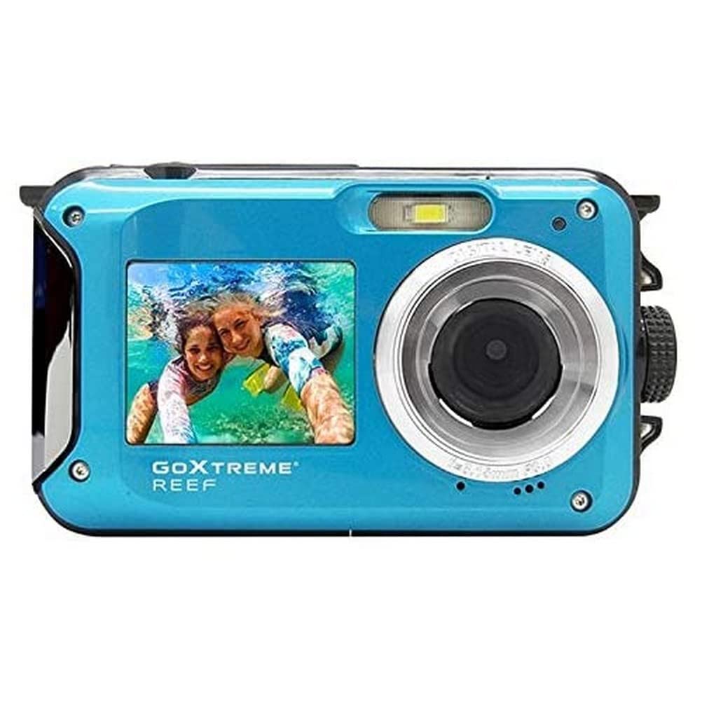 GoExtreme 20154 Reef 4K Action Camera - Blue: Amazon.co.uk