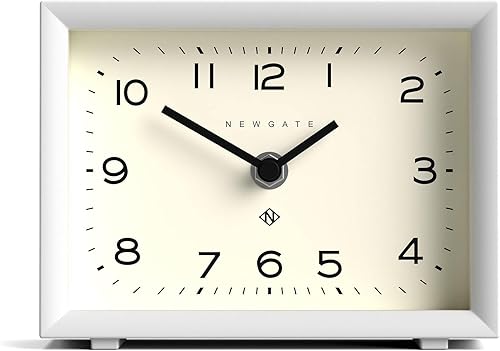 Miniatura 12 de NEWGATE® Henry - Reloj de escritorio | Diseño rectangular contemporáneo | Naranja calabaza | Nunbers fácil de leer | Estilo moderno para escritorio,