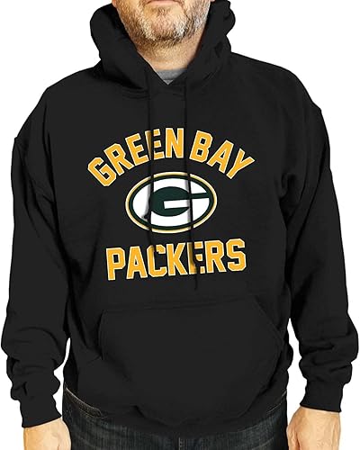Miniatura 277 de Team Fan Apparel - Sudadera con capucha para adultos de NFL Gameday, mezcla de algodón y vellón de poliéster, abrígate y representa a tu
