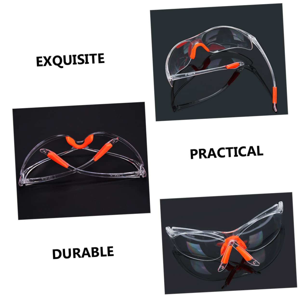 Anneome 12piezas Gafas De Protección Antivaho Para De Gafas De Seguridad Diseño Chic Para Hombres y Mujeres Para Construcción Carpintería y
