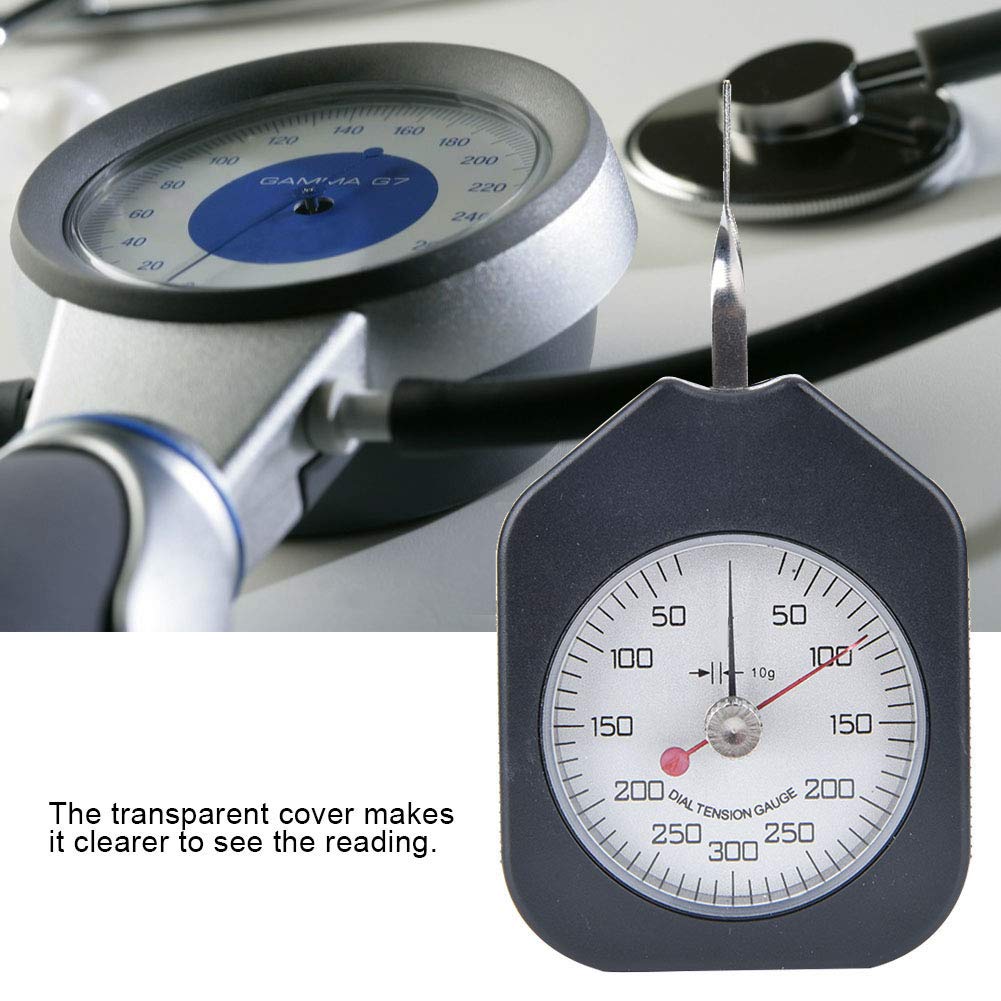 Plastic Pointer Type Double Needles Tension Meter Analog Dial Measuring Tool for Continuous Electrical Pressure (SZG-300-2)