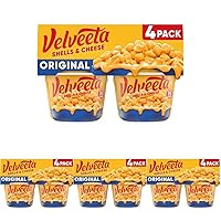 Vista 11 de Velveeta Shells & Cheese Original Pasta de Concha y Salsa de Queso para Microondas, Caja de 8 ct, Tazas de 2.39 oz