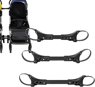 Conexión para cochecito de bebé doble, doble carrito, ligero y ligero, conector para cochecito doble, conector para cochecito doble, conector de doble carrito, ligero