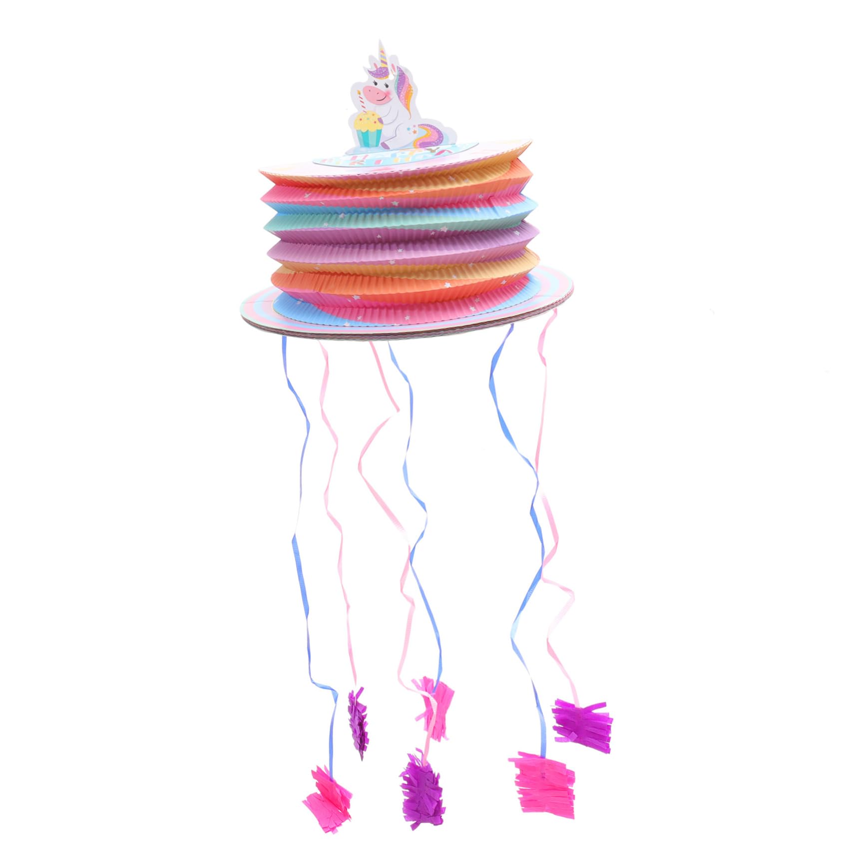 Unicorn Pull String for Birthday Party Creative Decorative Lantern Vibrant Colors for Carnival and School Events Fun Party Game