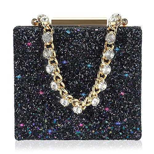 Pochette de soirée strass résolvant le manque d'élégance en fête