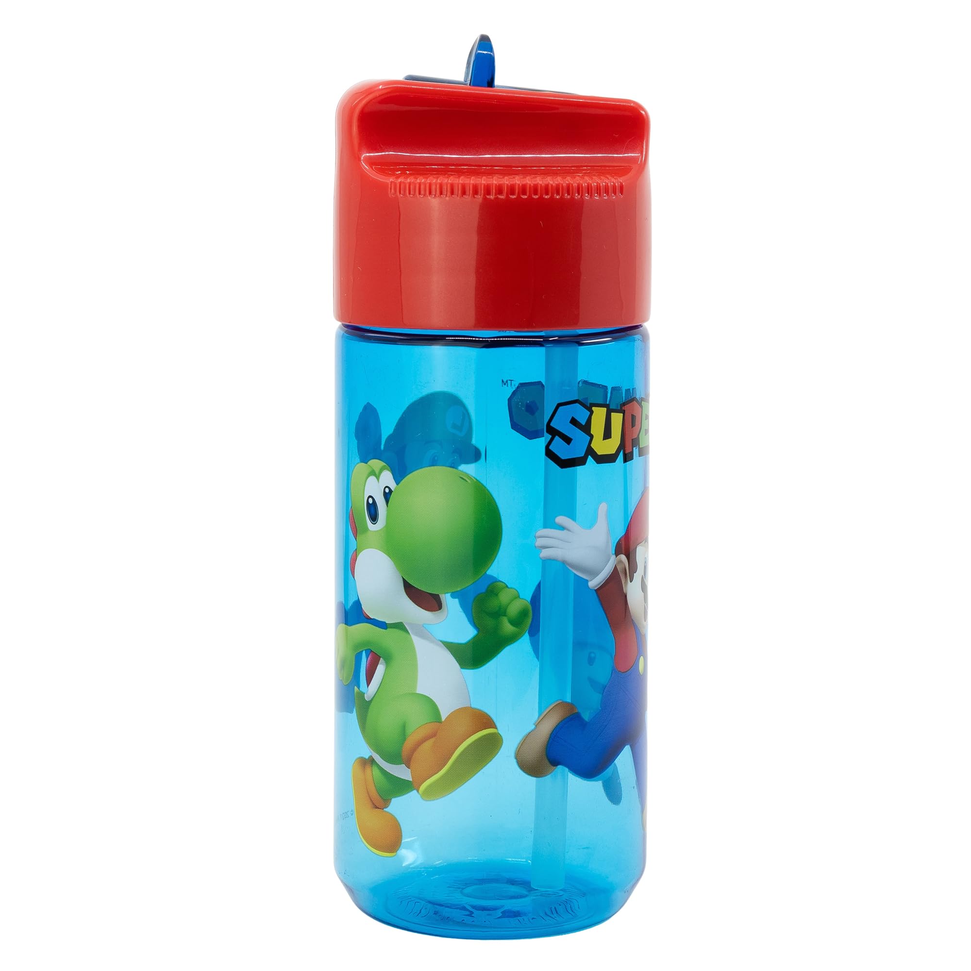 Gourde Super Mario Bros 430ml Ecozen Enfant Antigoutte Sans BPA
