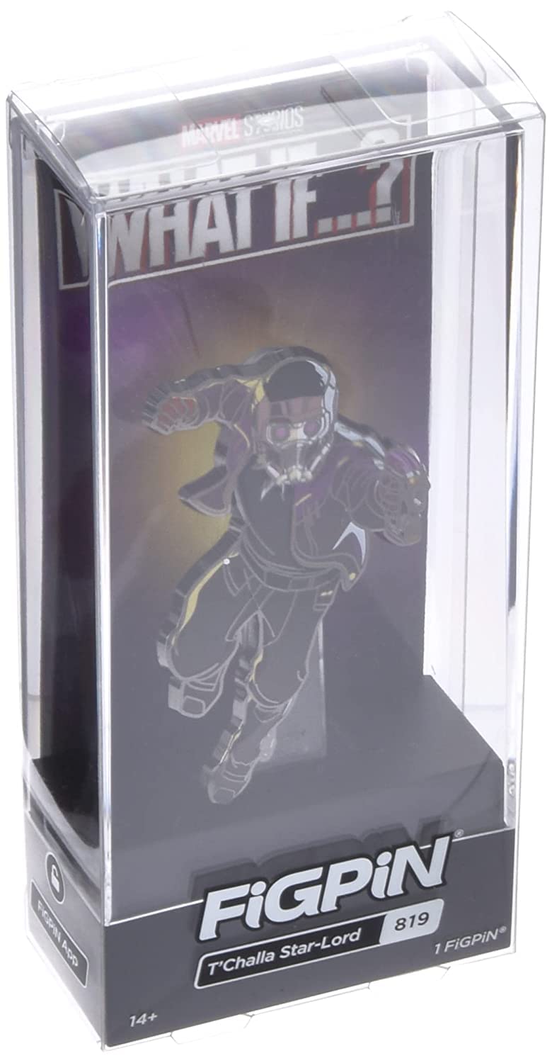 FiGPiN819 Marvel T'Challa Star-Lord Enamel Pin