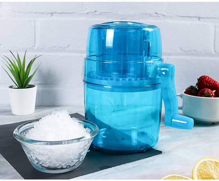 Amazon｜EC Kitchen 手動式 かき氷機 ミニ かき氷器 手回し 氷削