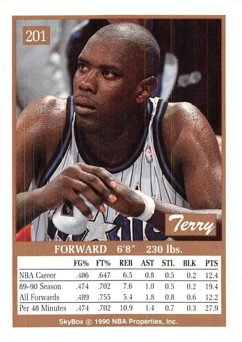 Amazon.com: 1990-91 SkyBox Basketball #201 Terry Catledge Orlando
