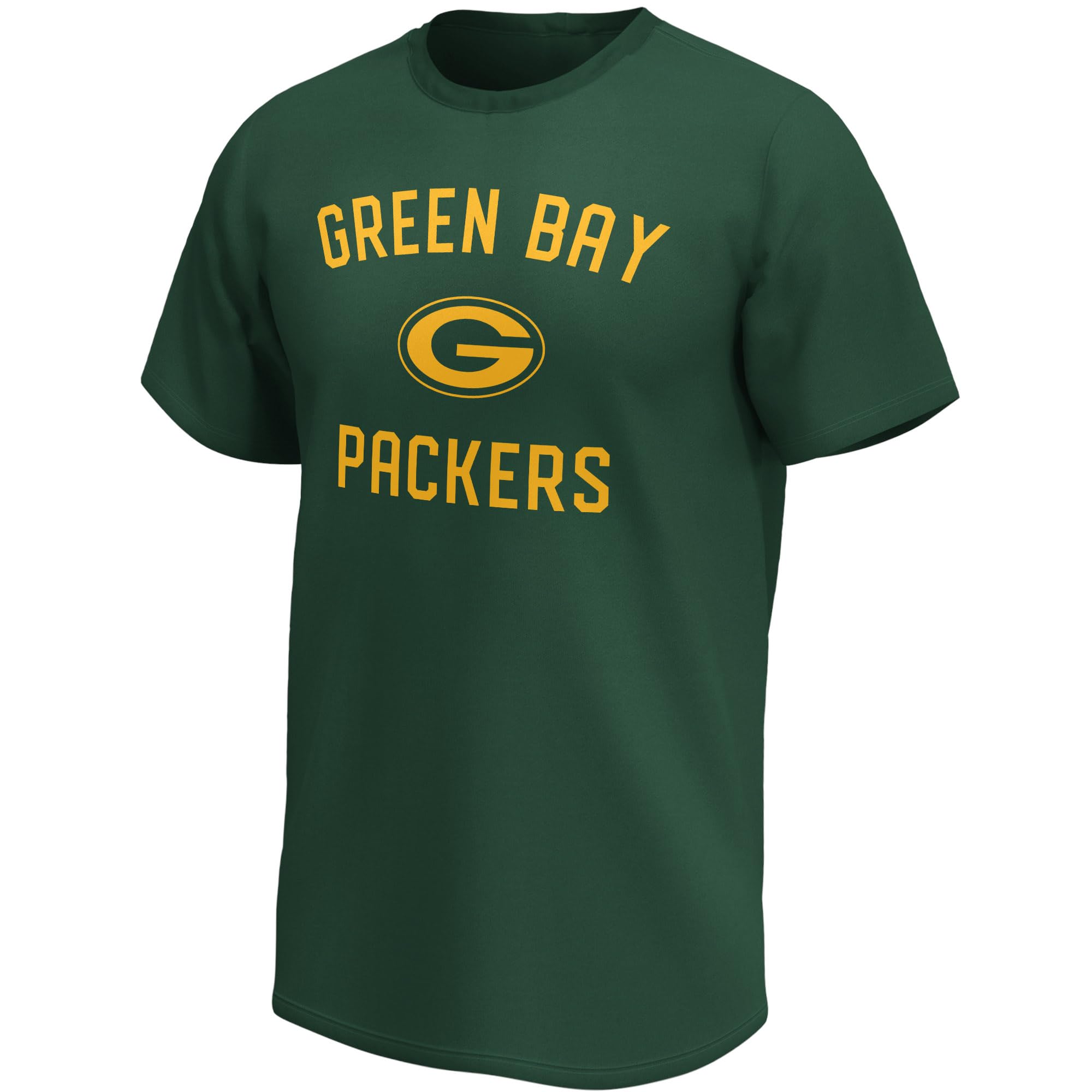 Fanatics Unisex Green Nfl Bay Packers T-Shirt Mono Team Arch Core Graphic Xxxl