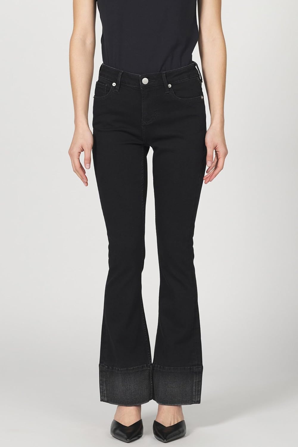 DEAR JOHN Jaxtyn Bootcut Jeans for Women MId Rise Comfort Stretch Denim - Image 2