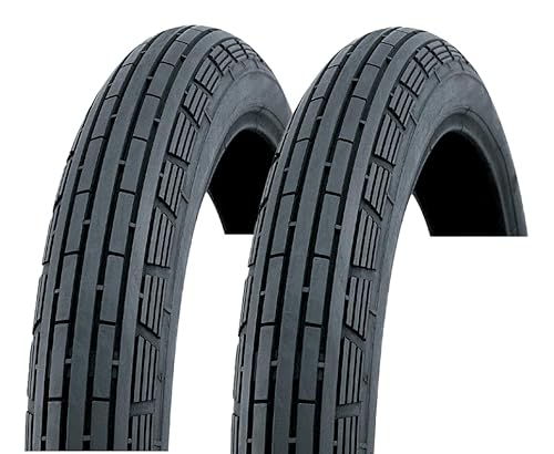 ダイヤモンド(Diamond) バイクタイヤ スクーター用 D504 前後輪共用 2.50-17 38L チューブタイプ(TT) 2本セット ※チューブ付