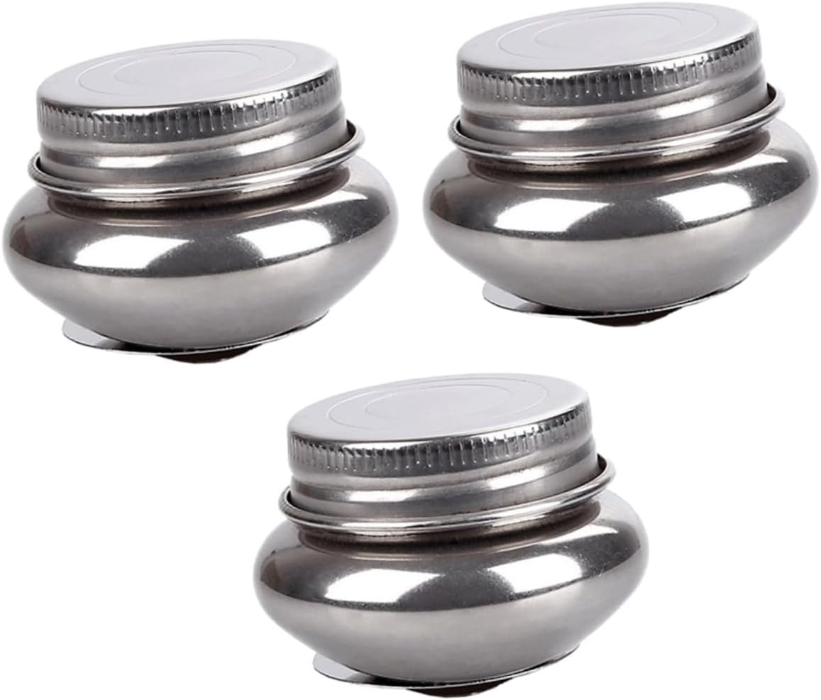 NUOBESTY 3pcs Painting Brush Cleaning Pot Oil Painting Brush Washer Basin Pen Cleaning Pot for Studios and Art Classes