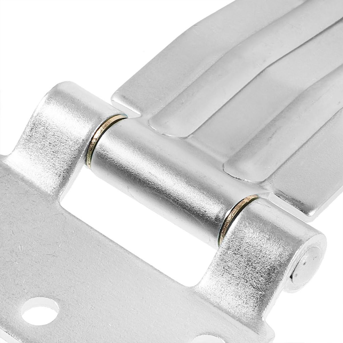 HANABASS 2 Stück Hochleistungs LKW Scharniere aus Verzinktem Eisen, Silber