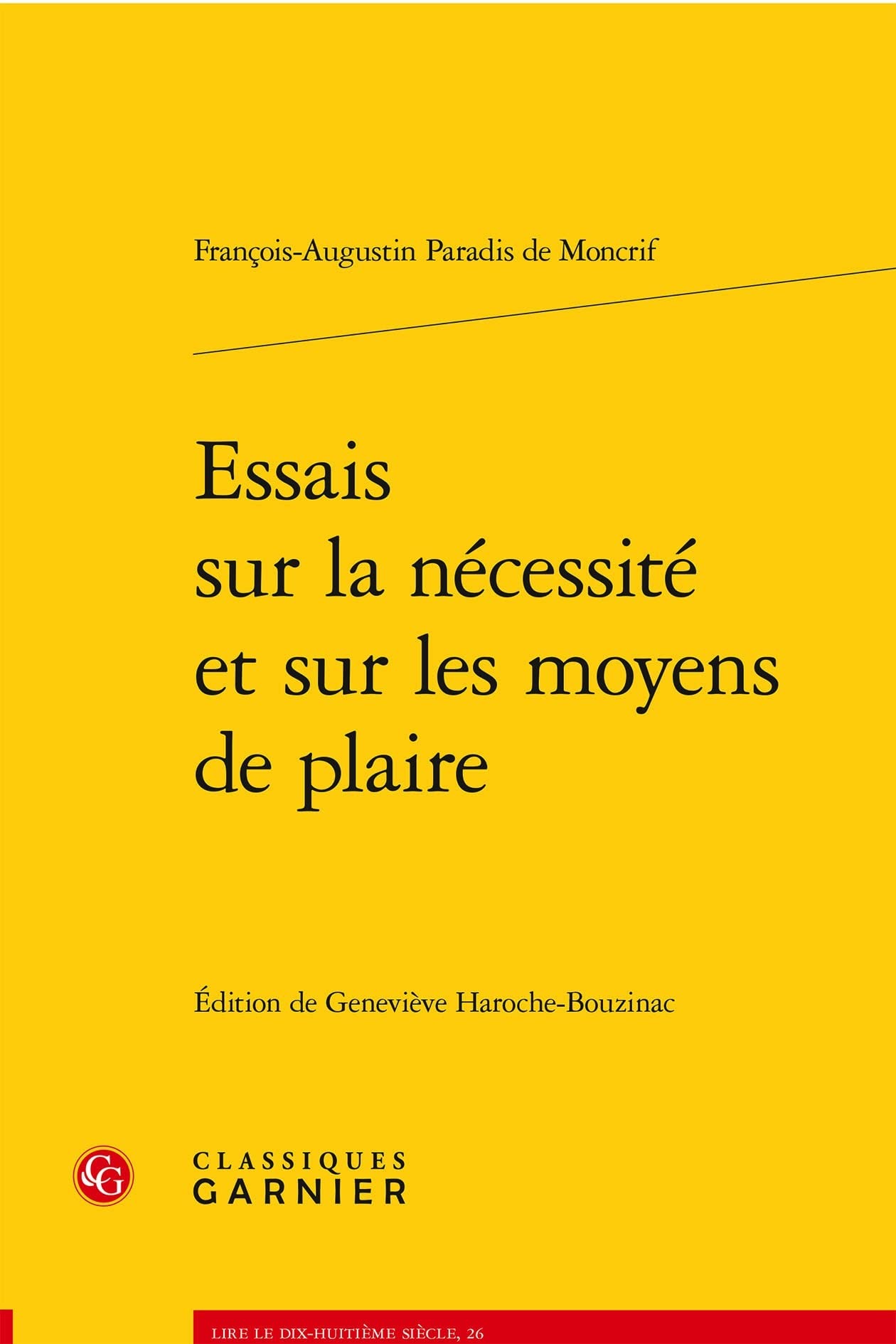 Essais sur la nécessité et sur les moyens de plaire - Livre psychologie sociale