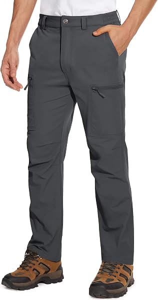 MAGCOMSEN Men's Hiking Pants with 6 Pockets