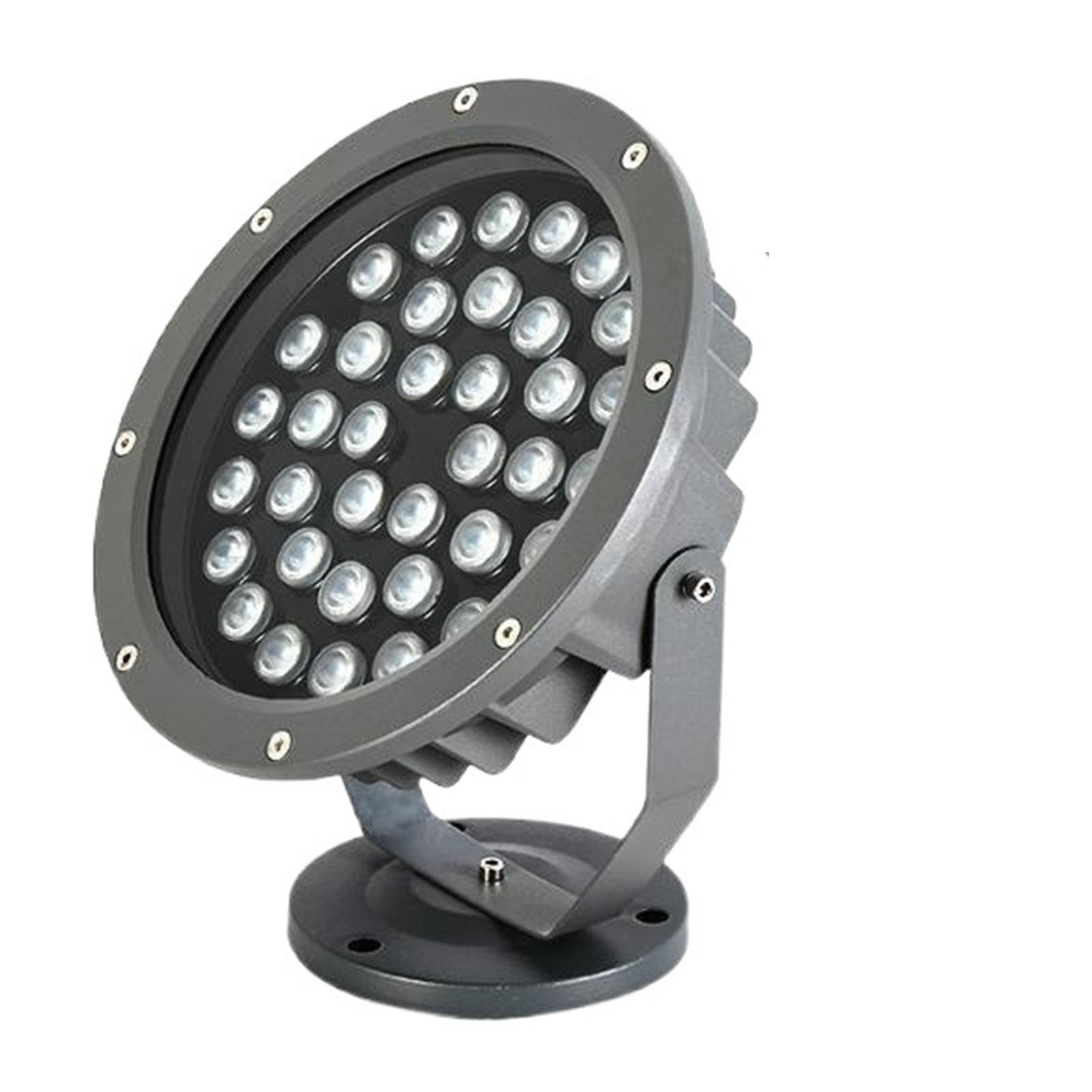 reflektor, Oświetlenie robocze LED zewnętrzne IP66 wodoodporne, bezpieczne, do ogrodów, trawników, dziedzińców i placów(White Light,6W-A)