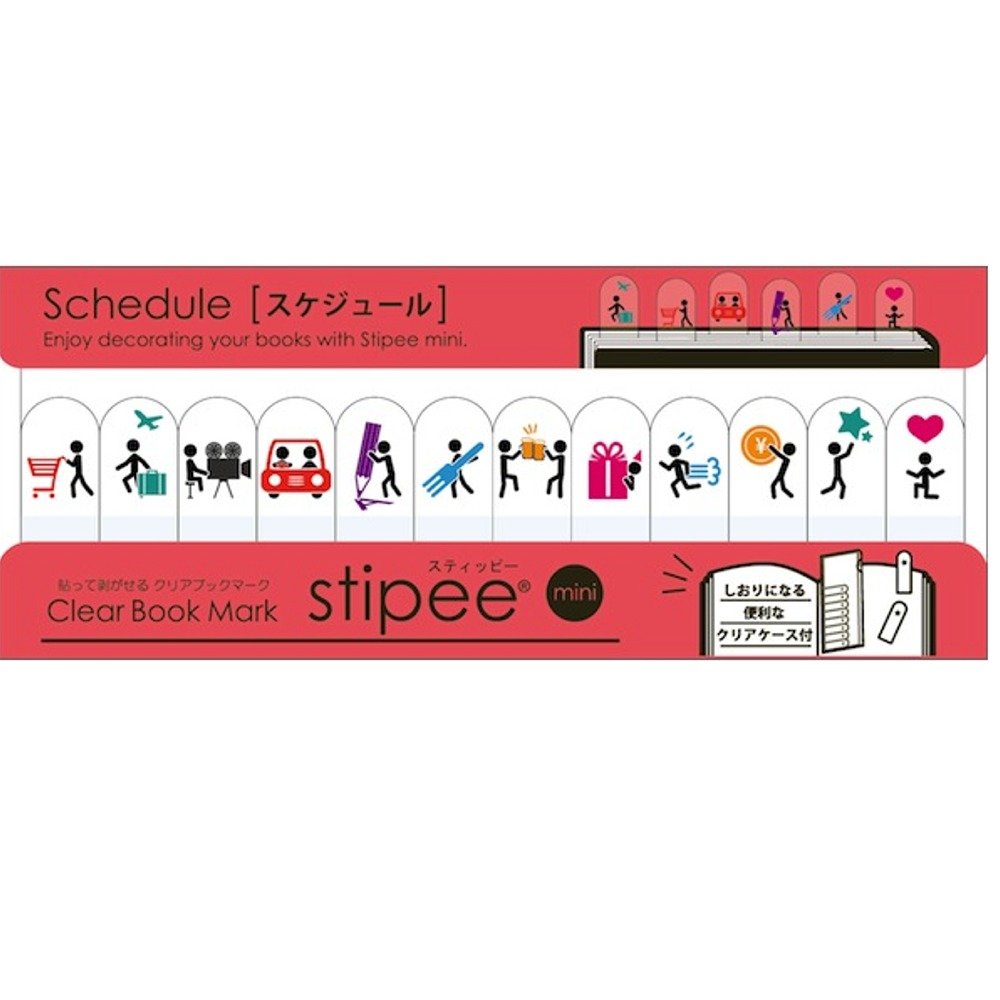 PlasticArts stipee (graphics Tippy) Mini (with bookmark) Schedule STM-010 (japan import)