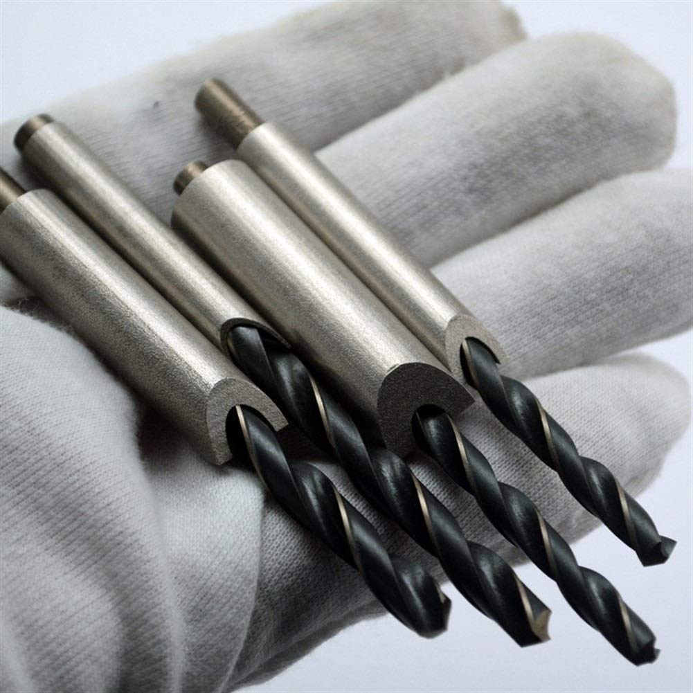 Wiertła do cięcia drewna Wiertło stożkowe Wiertło kręte Pręt Śruba Metalowe wiertła Narzędzie do majsterkowania do drewna mosiężnego Żywica plastikowa (Kolor: 6.1X12MM) (6.1x8mm)