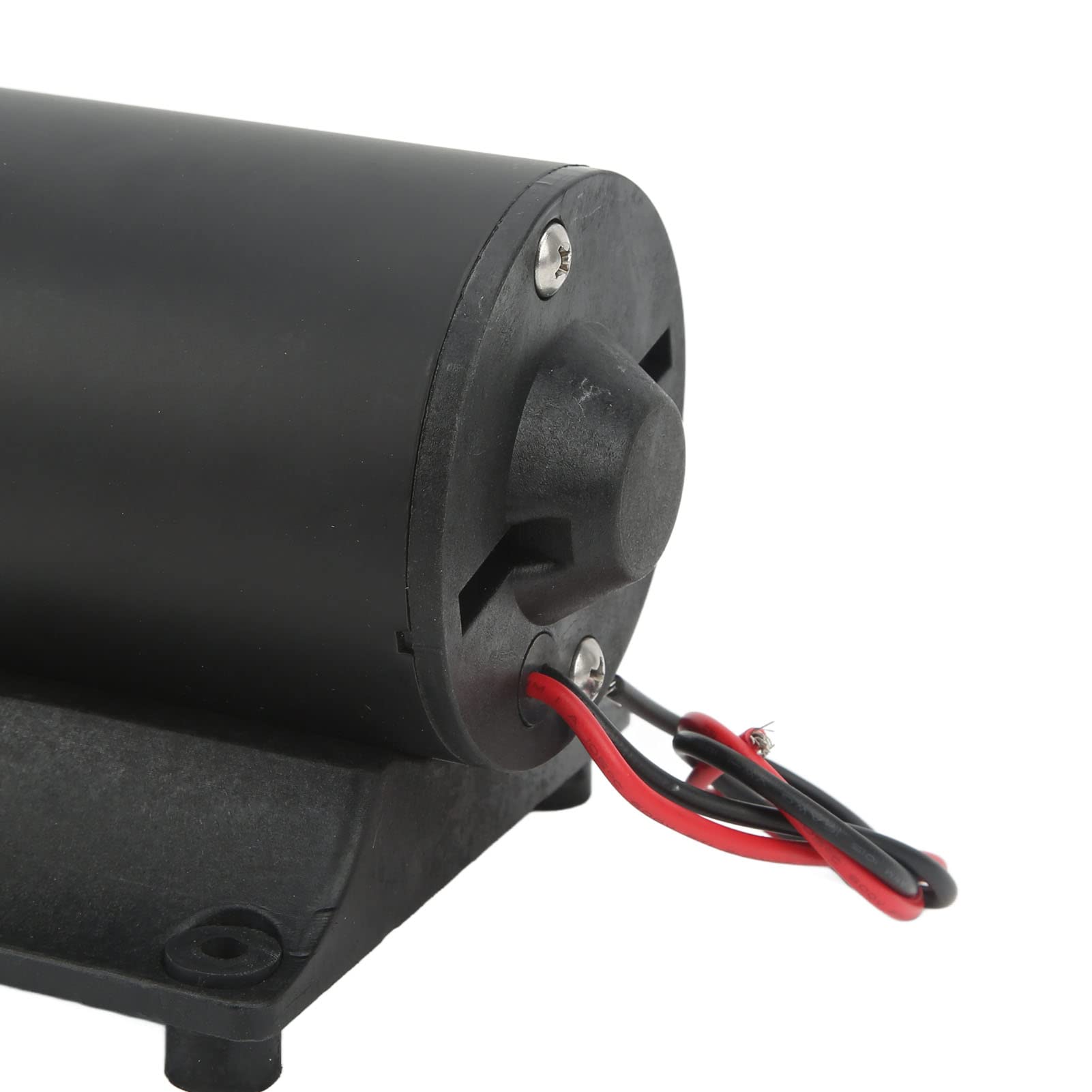 Fockety Bilgenpumpe, 360GPH Selbstansaugende Impeller Boot Bilgenwasserpumpe mit Permanentmagnetmotor Messinglaufrad Edelstahlwelle, 3/8-Zoll-Pumpenport-Marine-Lenzpumpe für Boote für Meerwasser(12V)