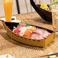 Vista 2 de TIKUSAN Sashimi - Plato para sushi de 13 pulgadas, fabricado en Japón