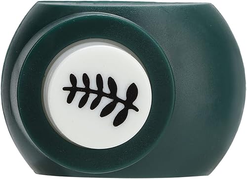 Yctze Punzón de hojas, accesorios de manualidades hermoso cortador de papel perforador hoja de árbol con 8 piezas de papel (hojas de cerezo)