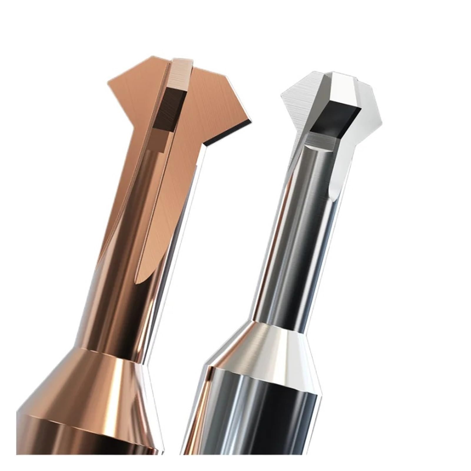 Fresa para ranuras en T Cuchillo de biselado con orificio interior superior e inferior de 90 grados, cortador de fresado de carburo de tungsteno de acero(Processed Aluminum,8XD4.8XD8X64X4T)