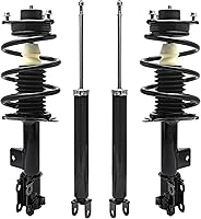 Vista 62 de Detroit Axle - Amortiguadores de puntales para Kia Optima 2011 2012 2013 [construido en Corea, con suspensión deportiva] Puntales delanteros