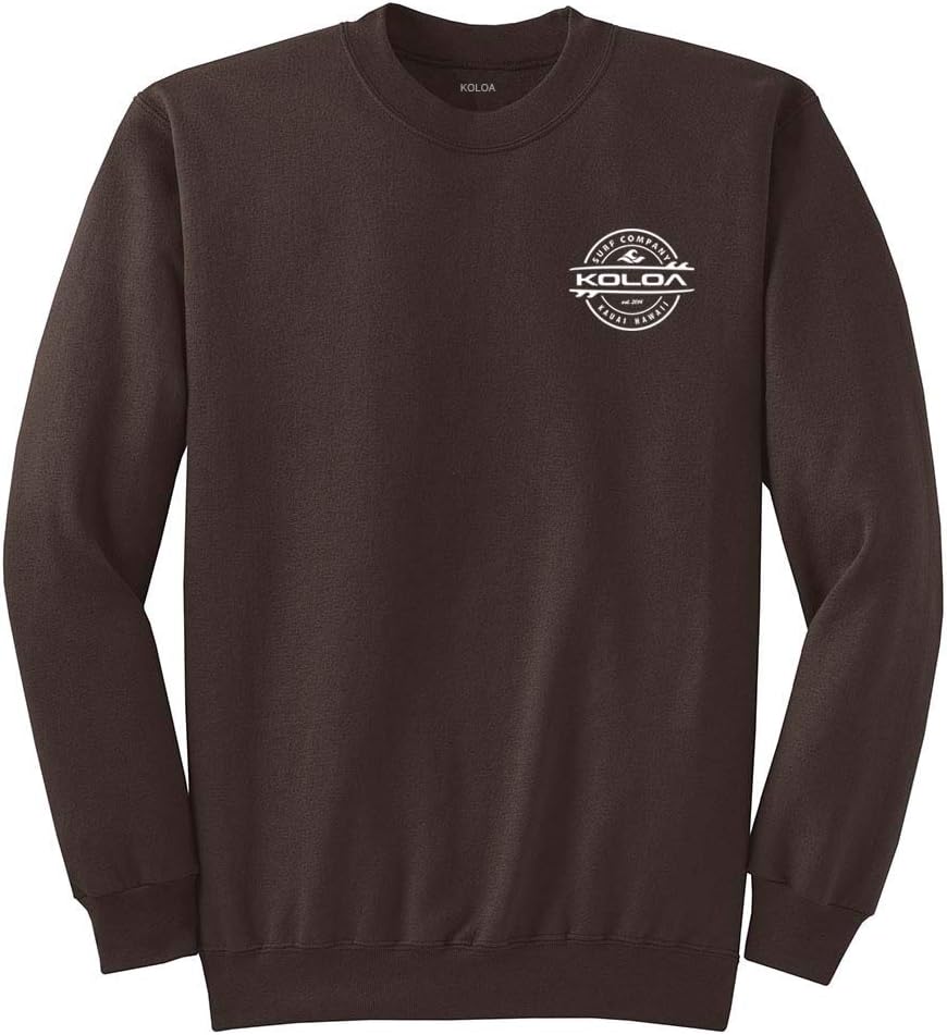 Koloa Surf Mens Thruster Logo Crewneck Sweatshirt Sizes S-5XL
