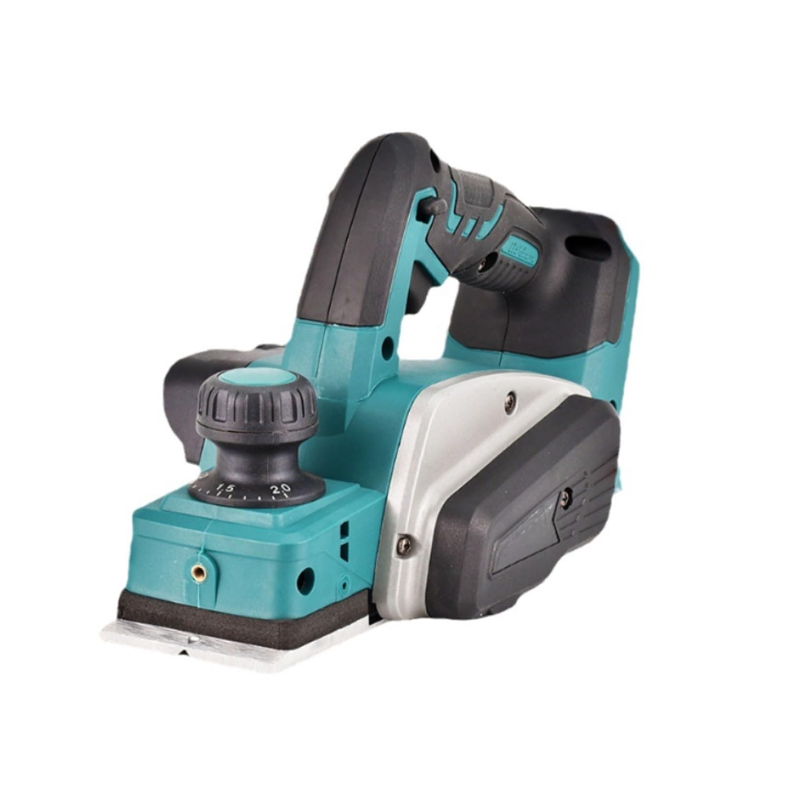 LNHHG Household Small Portable Woodworking Electric Planer, Push Planer, Electric Tool, 1200 Capacity, One Electric And One Charging(Battery 10 strings)