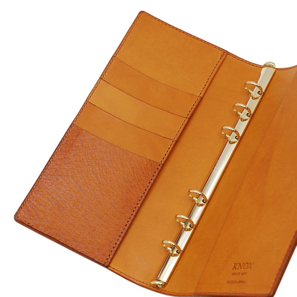 正規品　システム手帳 KNOX JAPAN BLUE システム手帳 バイブルサイズ ライトブルー